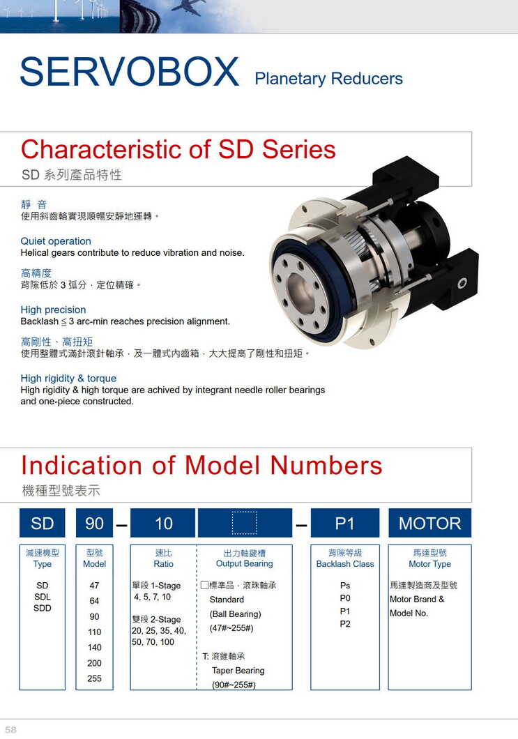 利明盘式输出减速器